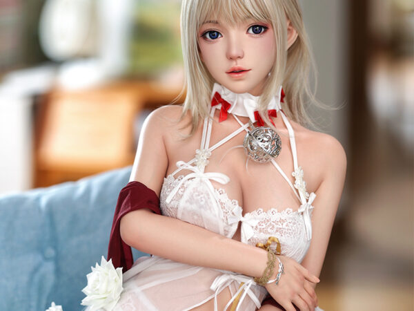 Anime Sexpuppe 148cm D-Cup Vollsilikon oder Silikonkopf mit TPE Körper